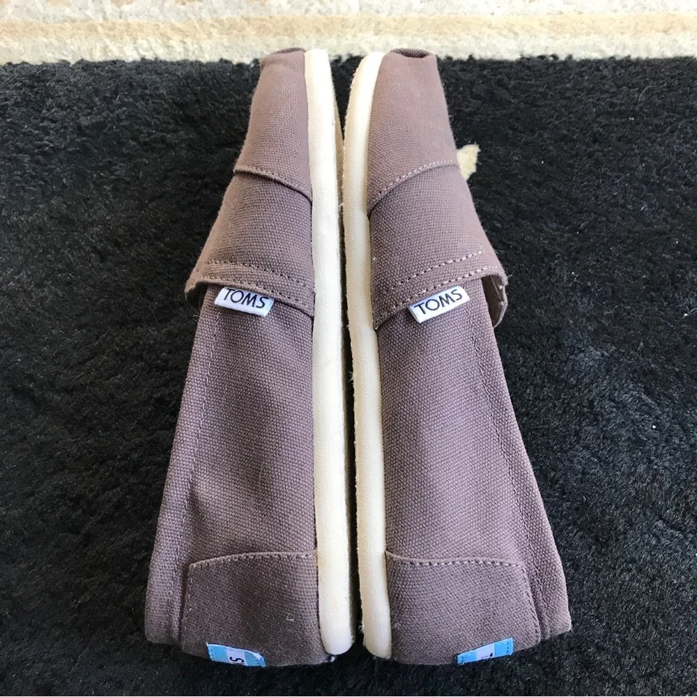 NWOB Women’s Toms Alpargata‎ US 7.5 Ash Canvas Discontinued style